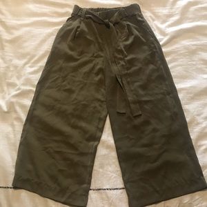 Wide leg dress pants